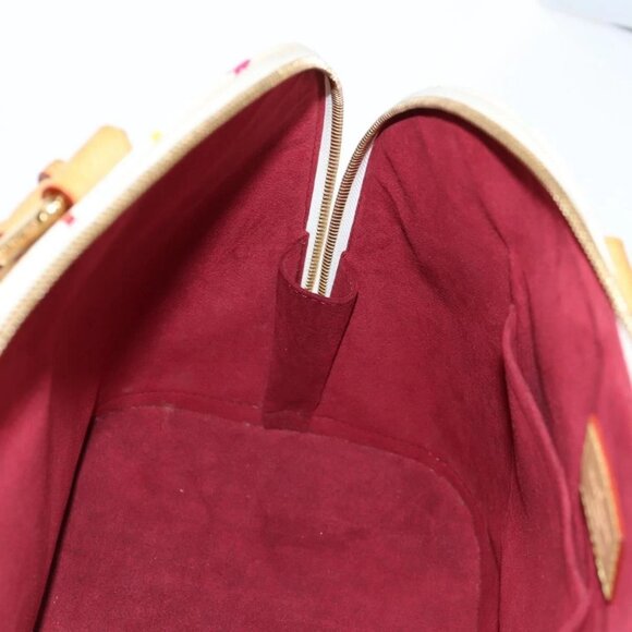 LOUIS VUITTON Monogram Multicolor Alma GM Hand Bag White M40441 LV Auth 131827V - Picture 13 of 16